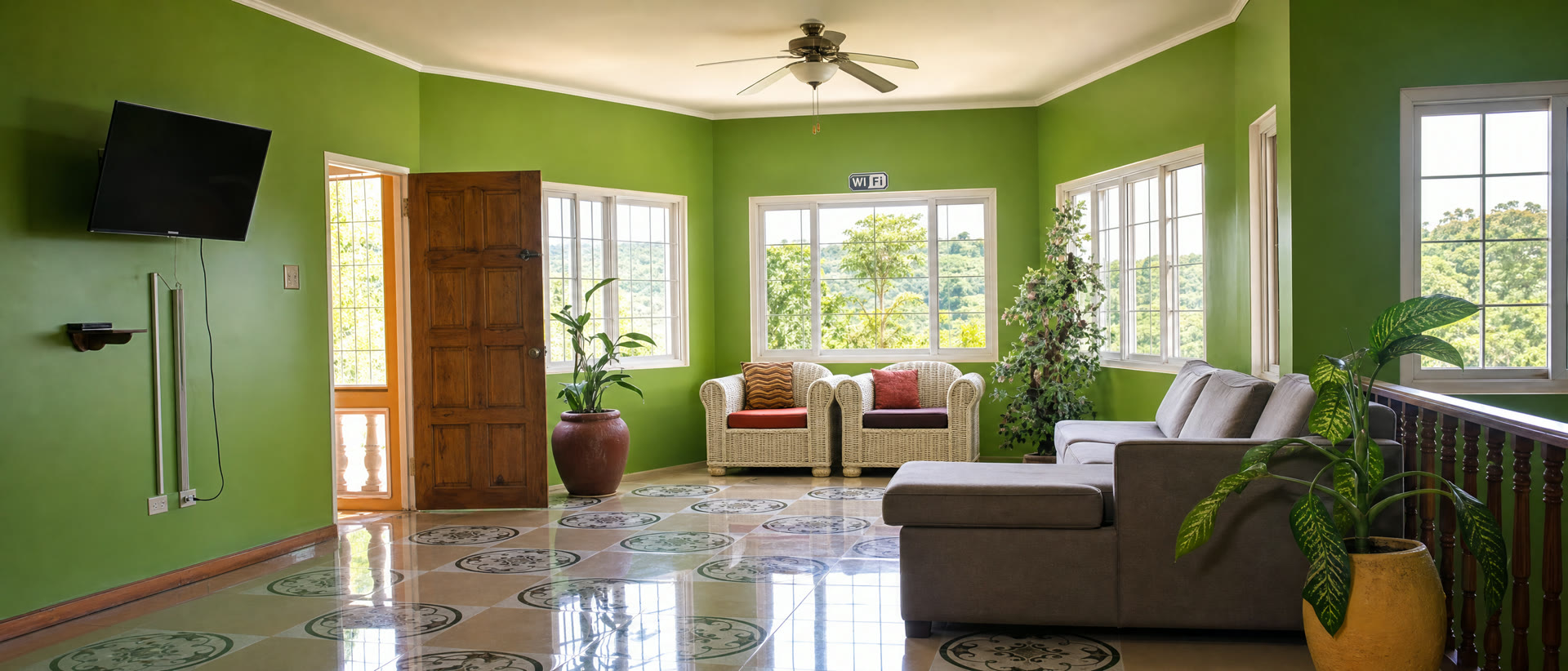 Green lounge